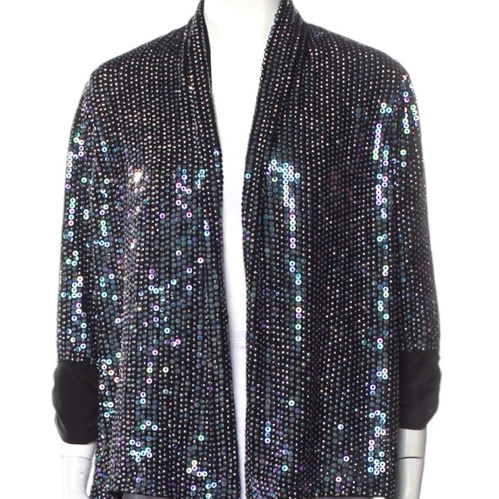 Armani Collezioni Women’s Sequin Jacket Size Large